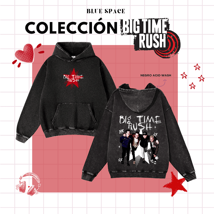 Polera BIG TIME RUSH CHILE - SUPERSTAR 13
