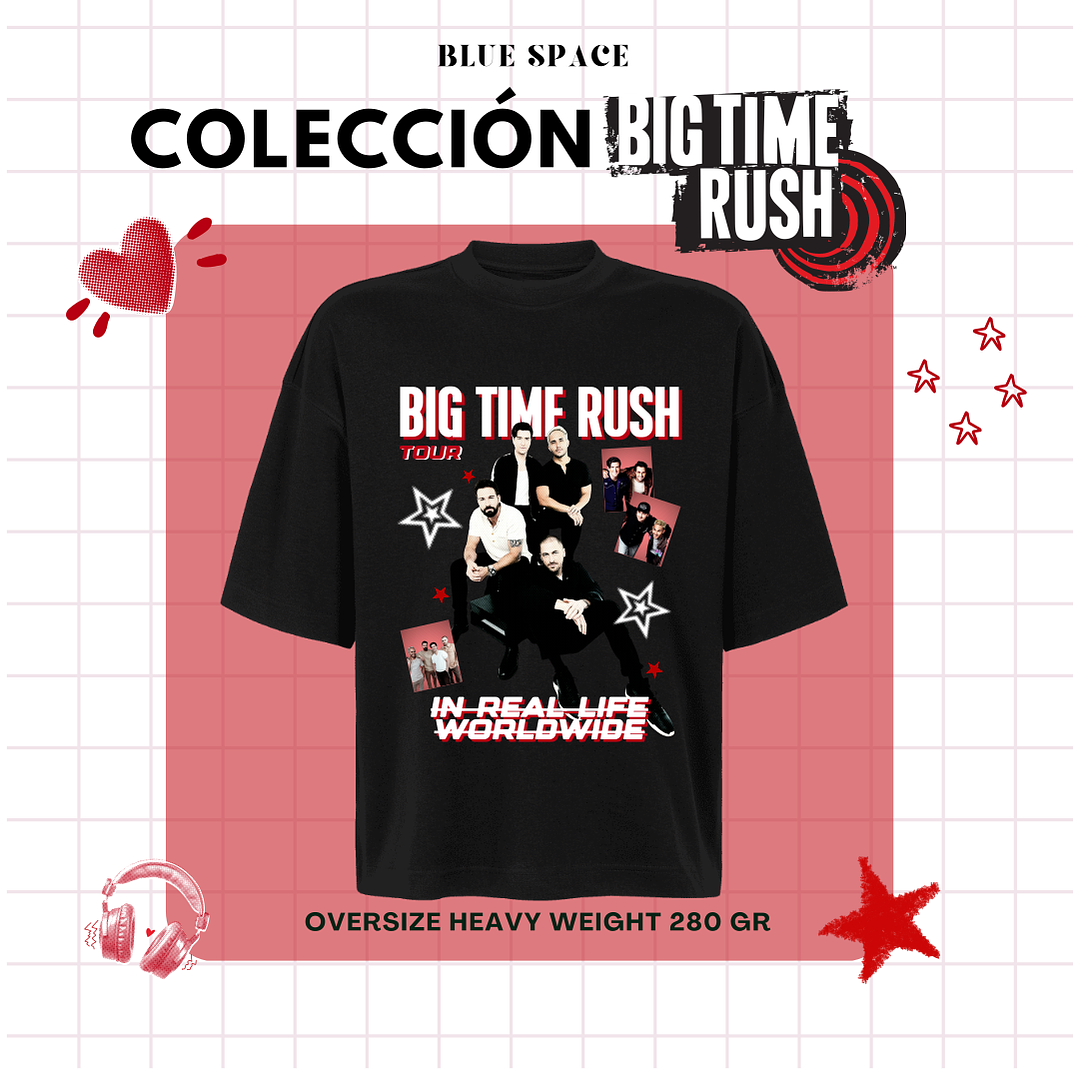 Polera BIG TIME RUSH CHILE - AMAZING 3