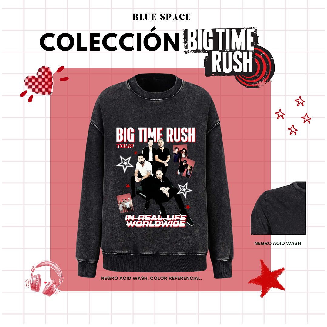 Polera BIG TIME RUSH CHILE - AMAZING 9