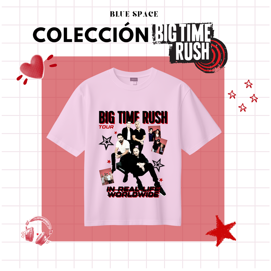 Polera BIG TIME RUSH CHILE - AMAZING 4