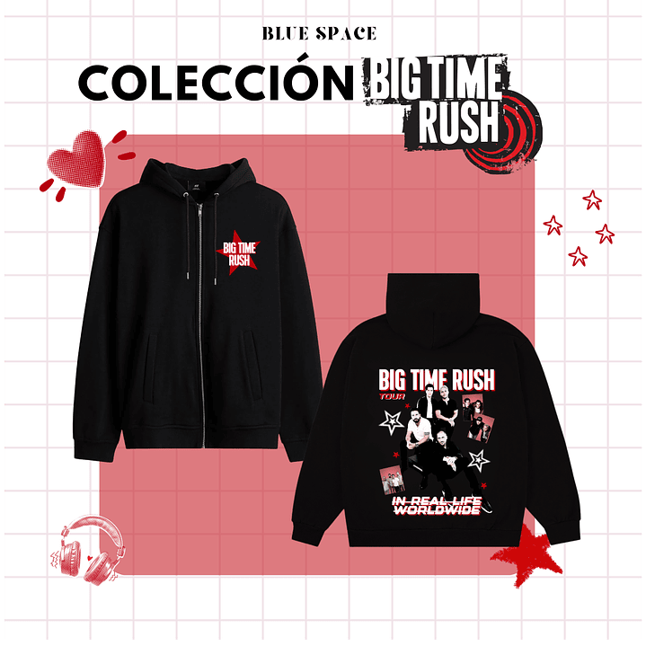 Polera BIG TIME RUSH CHILE - AMAZING 11