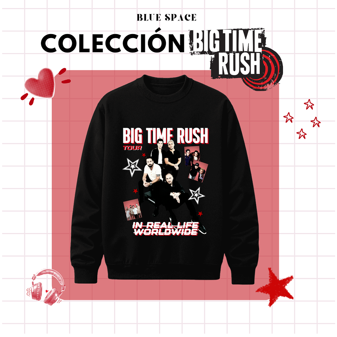 Polera BIG TIME RUSH CHILE - AMAZING 10