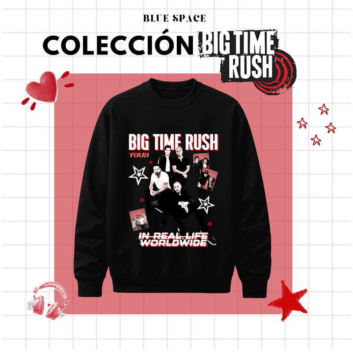 Polera BIG TIME RUSH CHILE - AMAZING 10