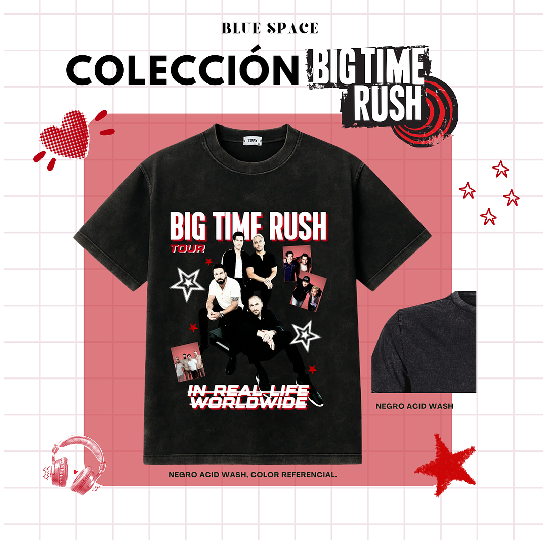 Polera BIG TIME RUSH CHILE - AMAZING 2