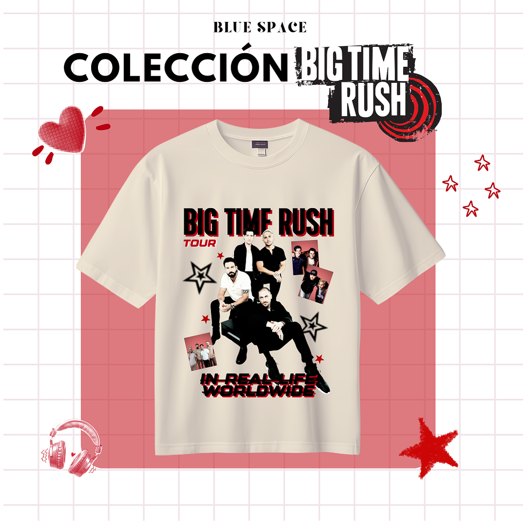 Polera BIG TIME RUSH CHILE - AMAZING 6