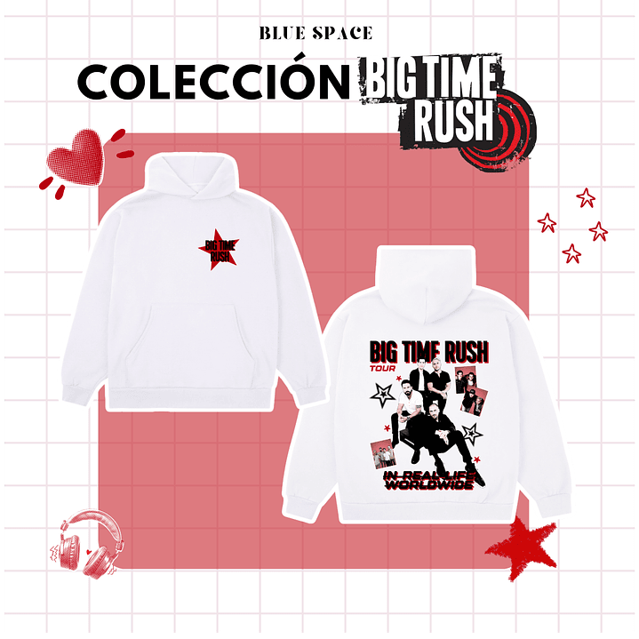 Polera BIG TIME RUSH CHILE - AMAZING 13
