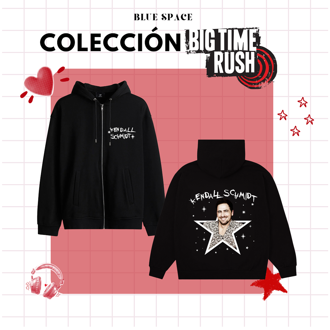 Polera BIG TIME RUSH CHILE - KENDALL SCHMIDT 10