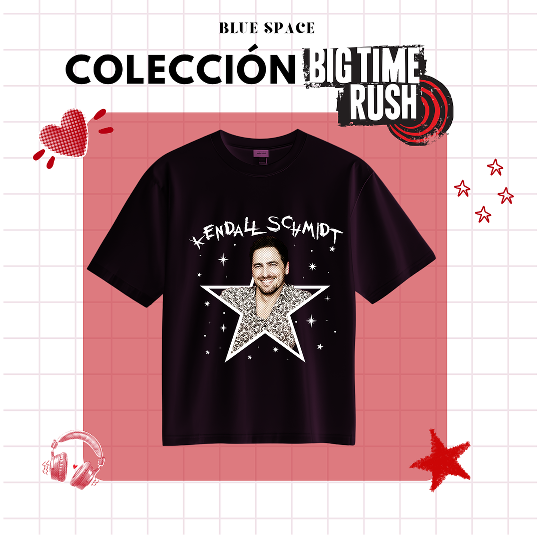 Polera BIG TIME RUSH CHILE - KENDALL SCHMIDT 1