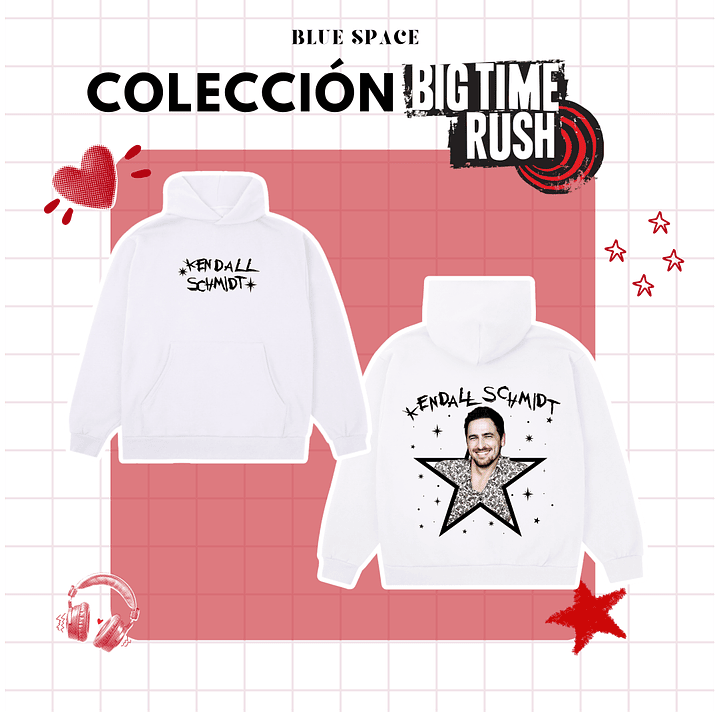 Polera BIG TIME RUSH CHILE - KENDALL SCHMIDT 12