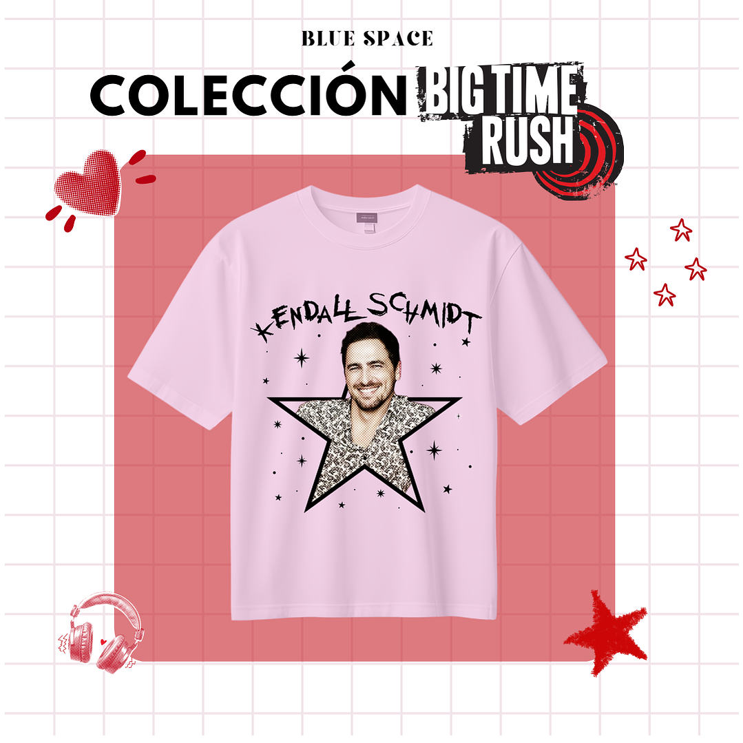 Polera BIG TIME RUSH CHILE - KENDALL SCHMIDT 5