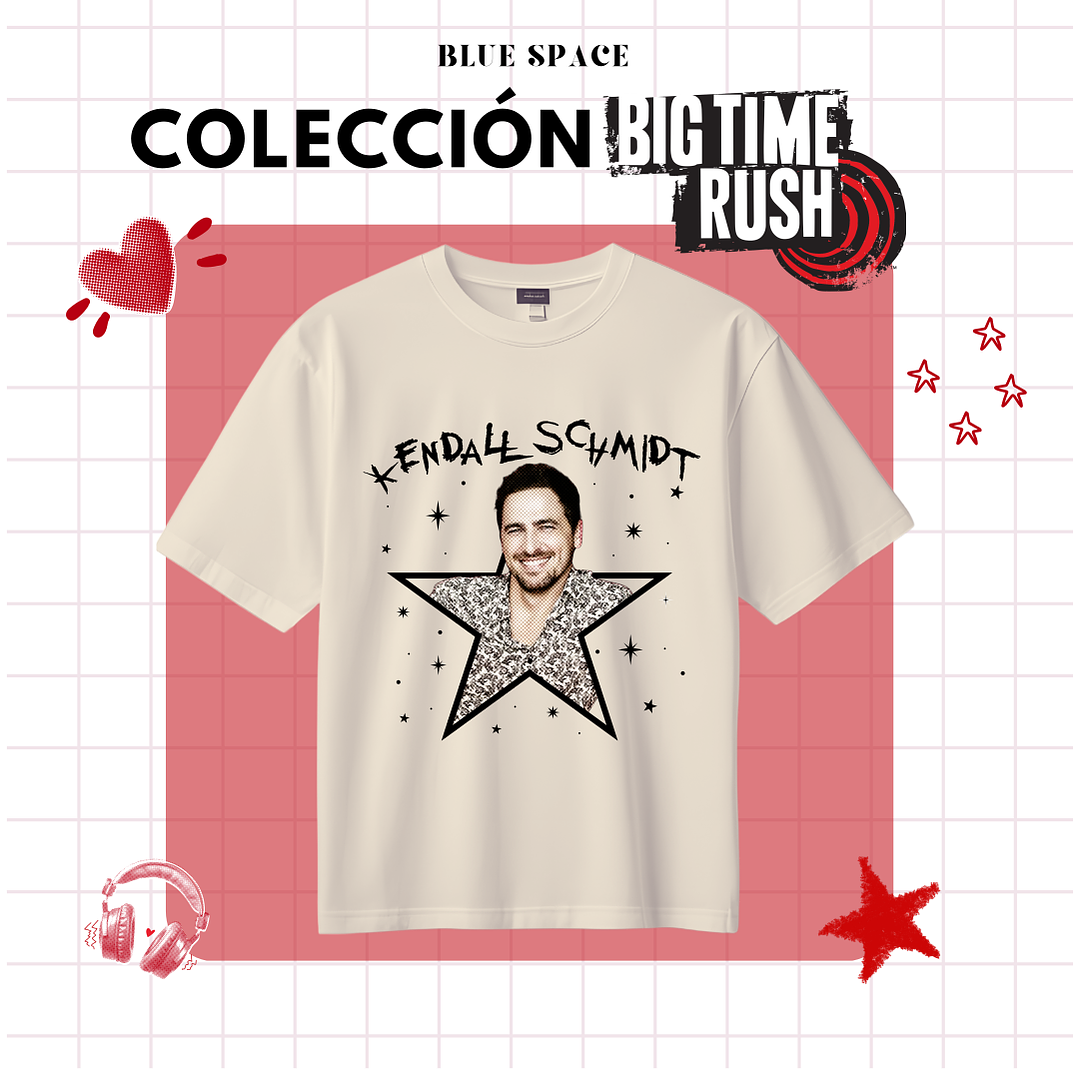 Polera BIG TIME RUSH CHILE - KENDALL SCHMIDT 6