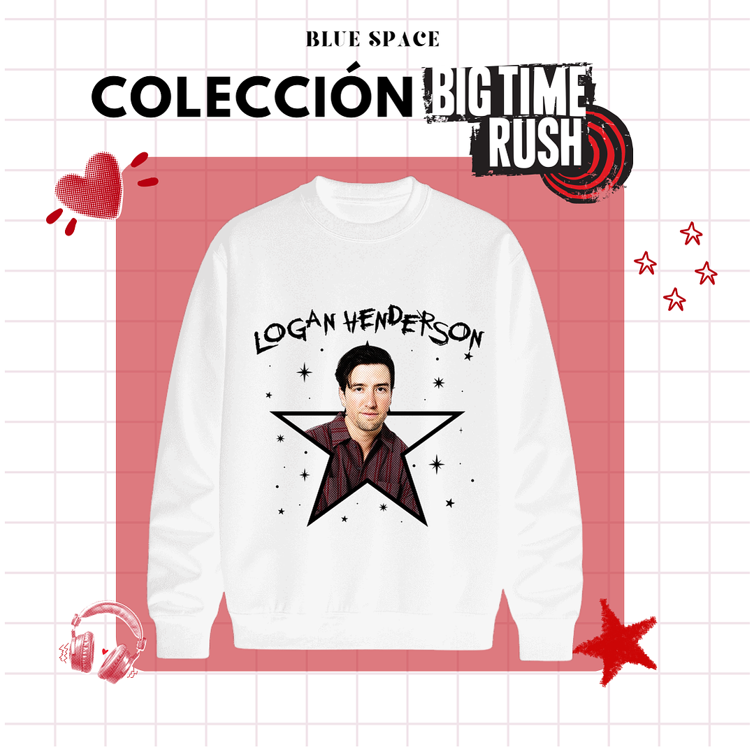 Polera BIG TIME RUSH CHILE - LOGAN HENDERSON 12
