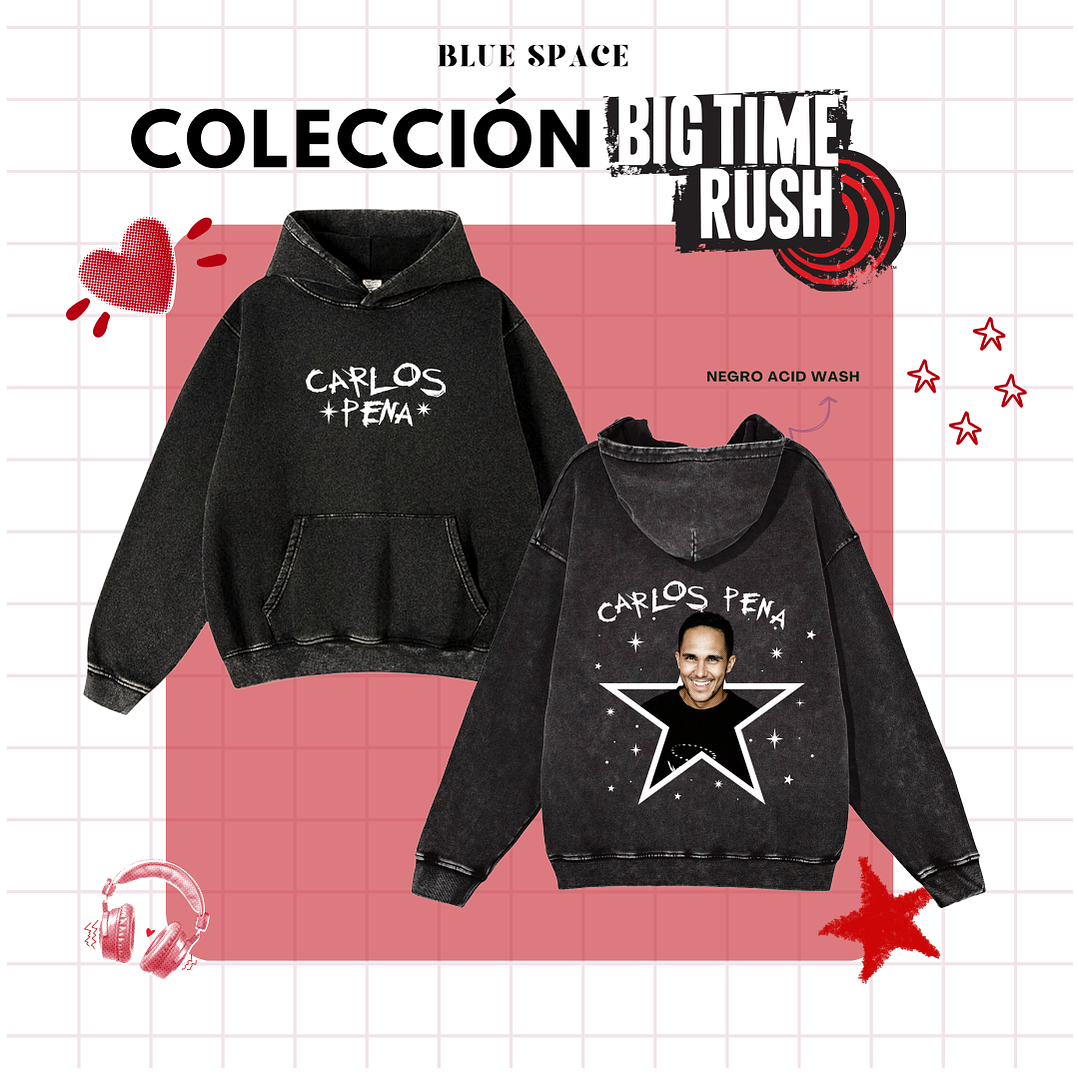 Polera BIG TIME RUSH CHILE - CARLOS PENA 7
