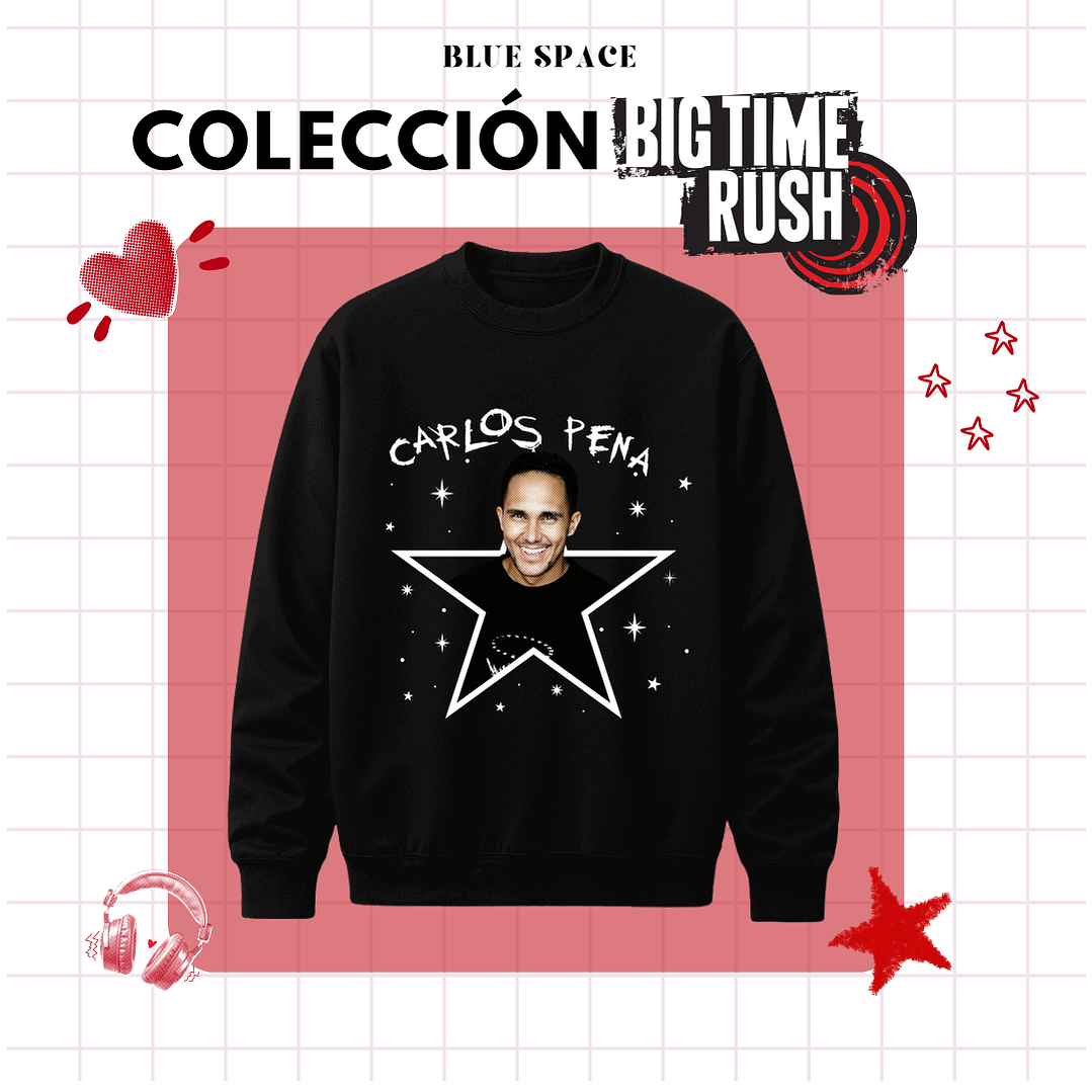 Polera BIG TIME RUSH CHILE - CARLOS PENA 11