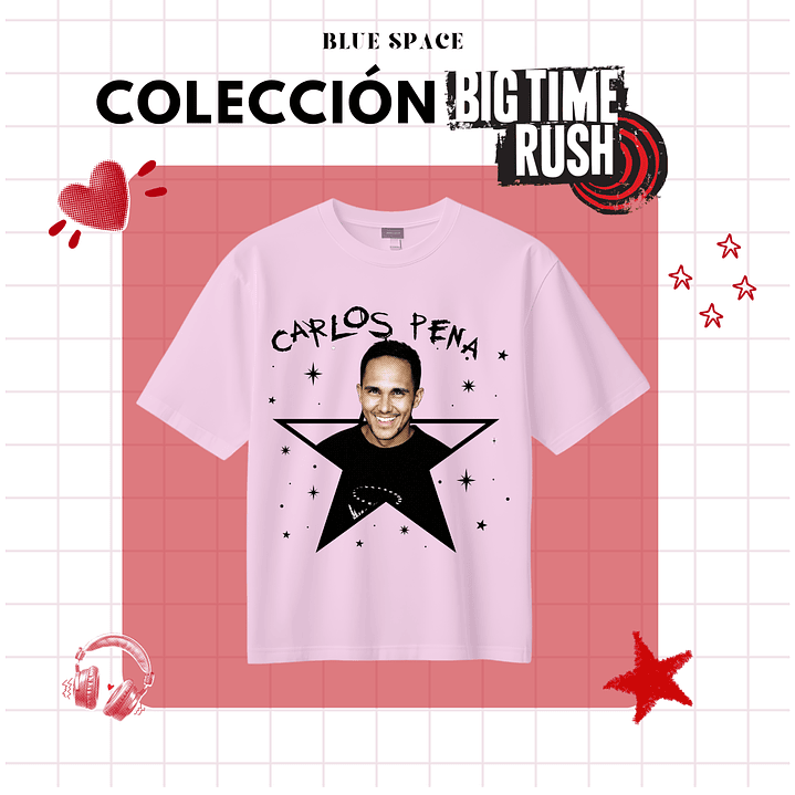 Polera BIG TIME RUSH CHILE - CARLOS PENA 6