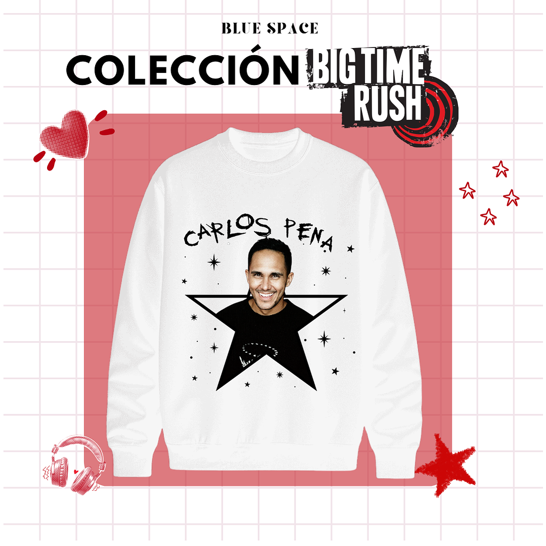 Polera BIG TIME RUSH CHILE - CARLOS PENA 13