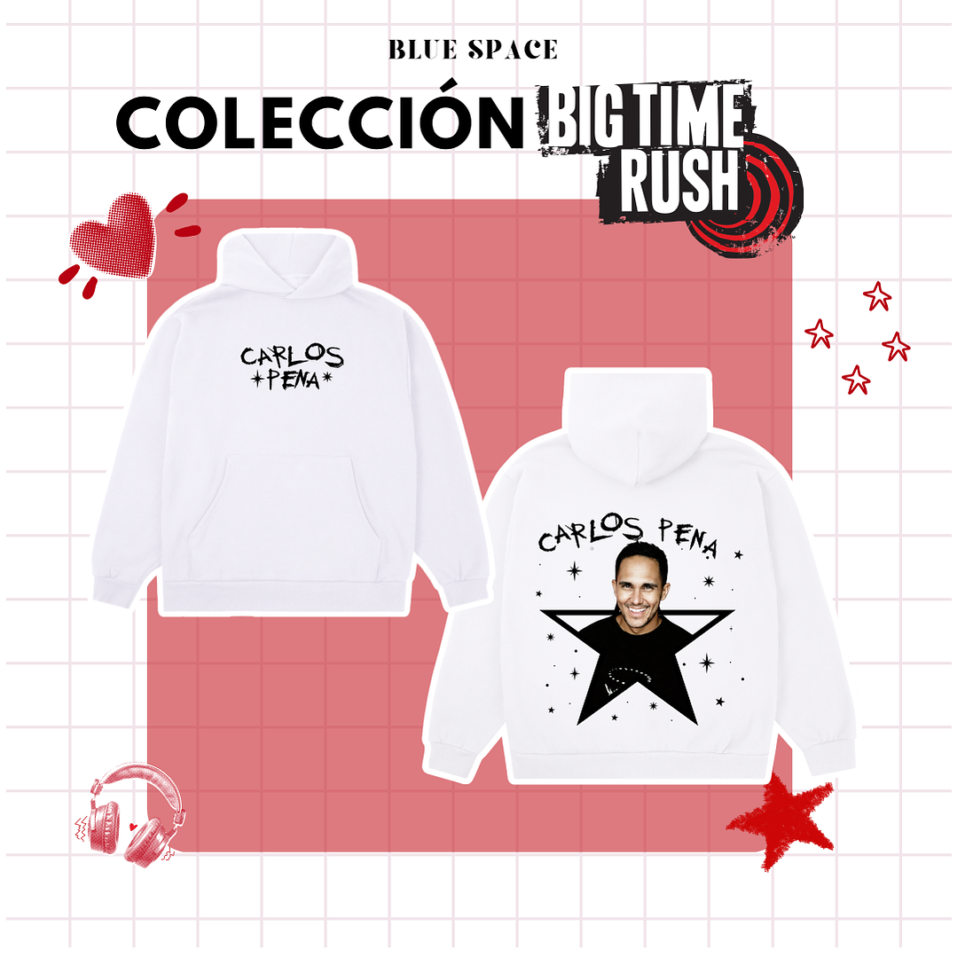 Polera BIG TIME RUSH CHILE - CARLOS PENA 12
