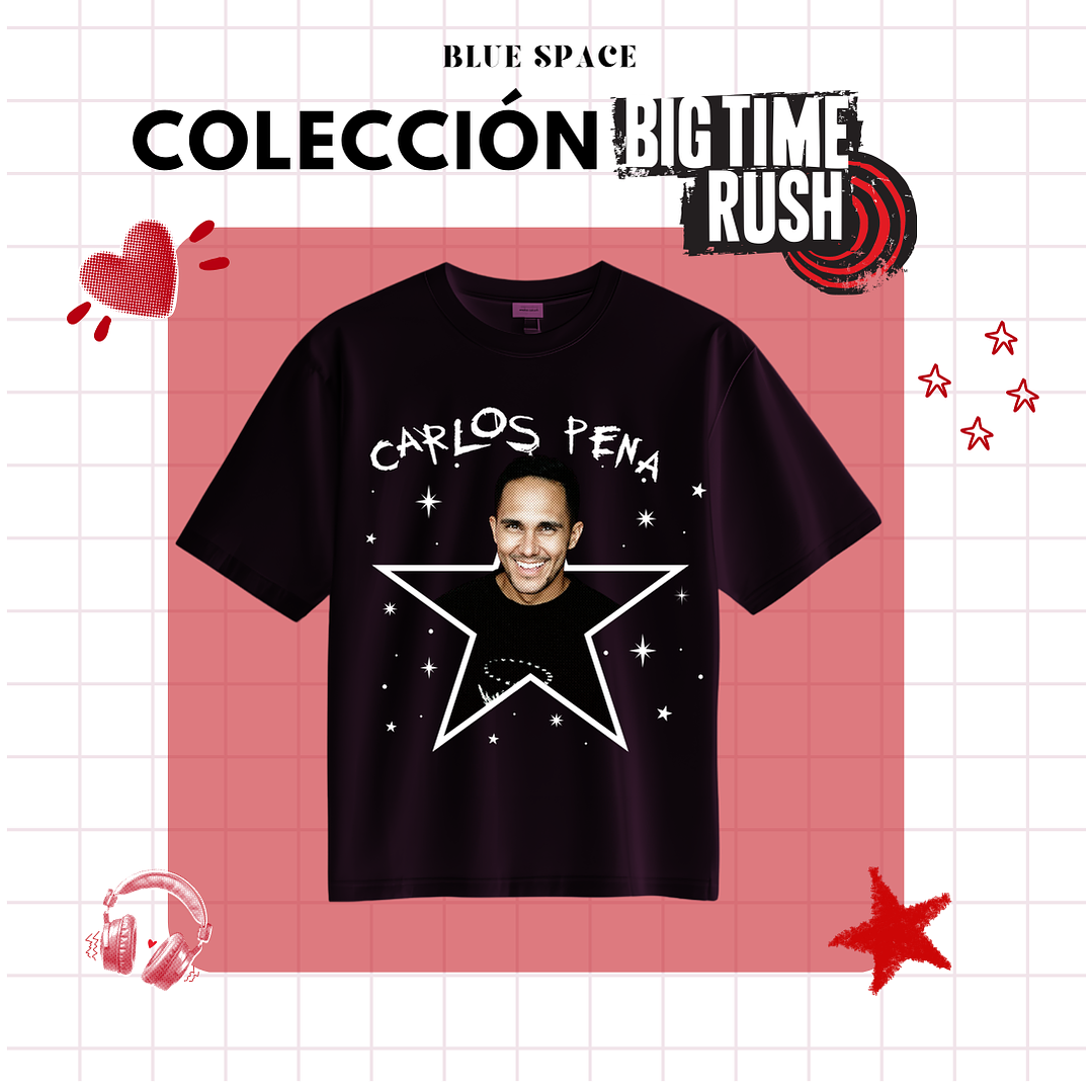 Polera BIG TIME RUSH CHILE - CARLOS PENA 1