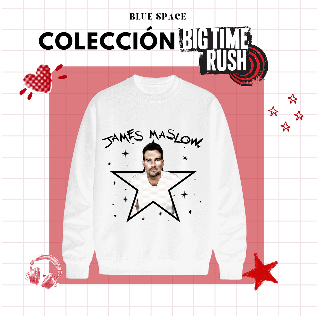 Polera BIG TIME RUSH CHILE - JAMES MASLOW 13