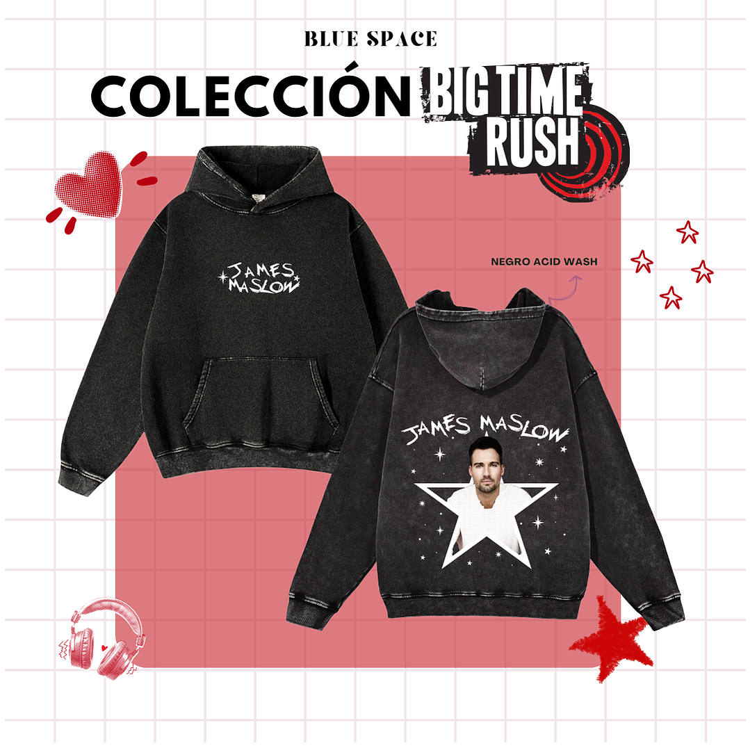 Polera BIG TIME RUSH CHILE - JAMES MASLOW 7