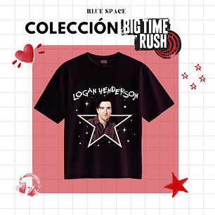 Polera BIG TIME RUSH CHILE - LOGAN HENDERSON
