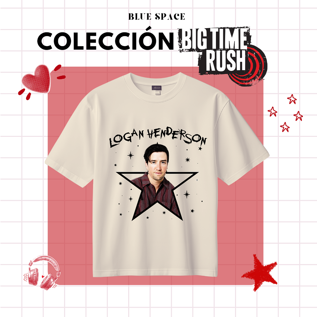 Polera BIG TIME RUSH CHILE - LOGAN HENDERSON 6