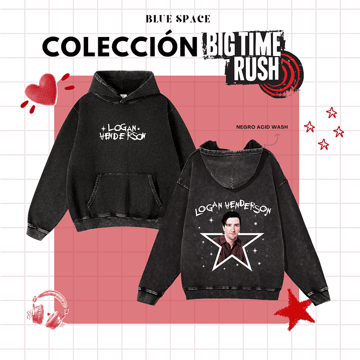Polera BIG TIME RUSH CHILE - LOGAN HENDERSON 7