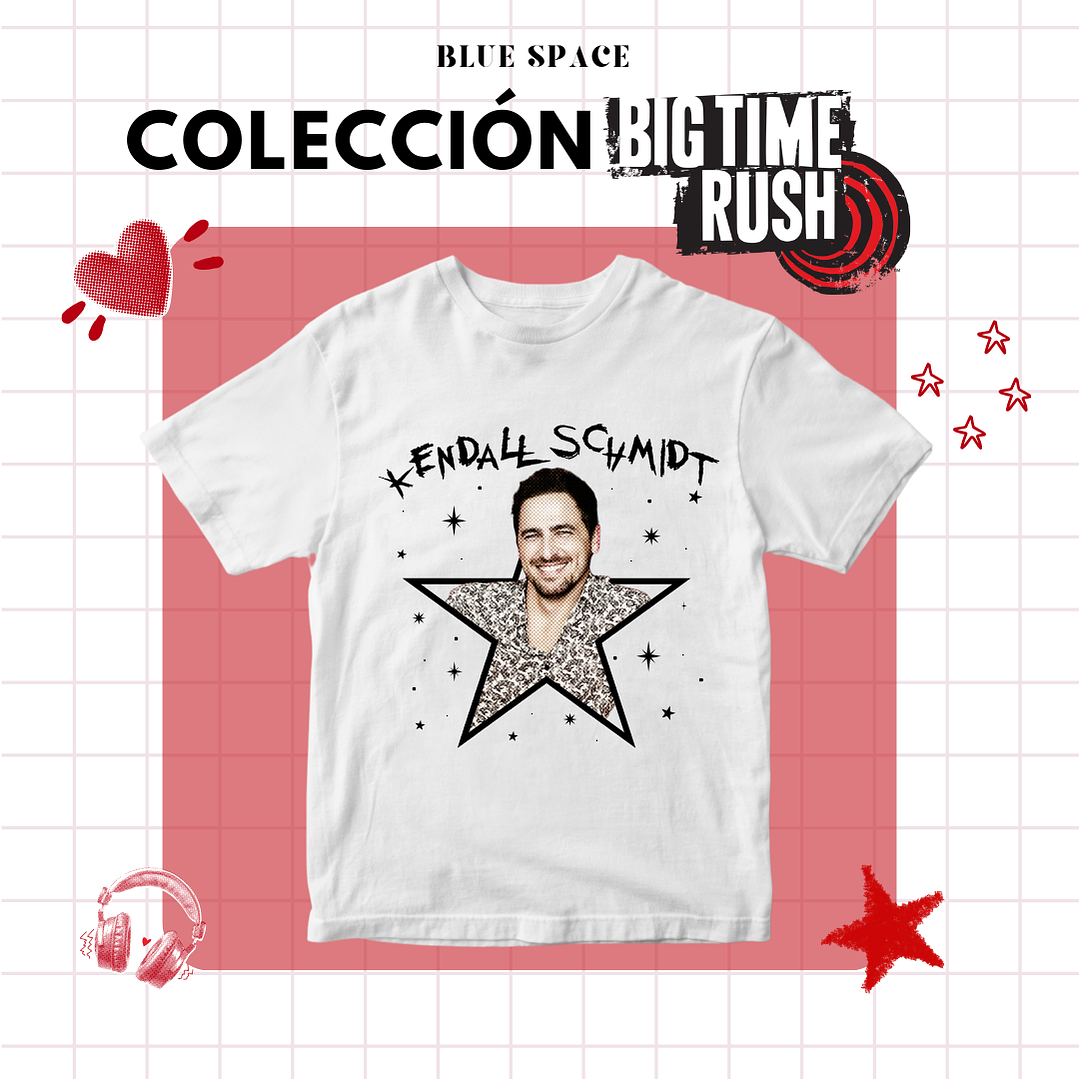 Polera BIG TIME RUSH CHILE - KENDALL SCHMIDT 4