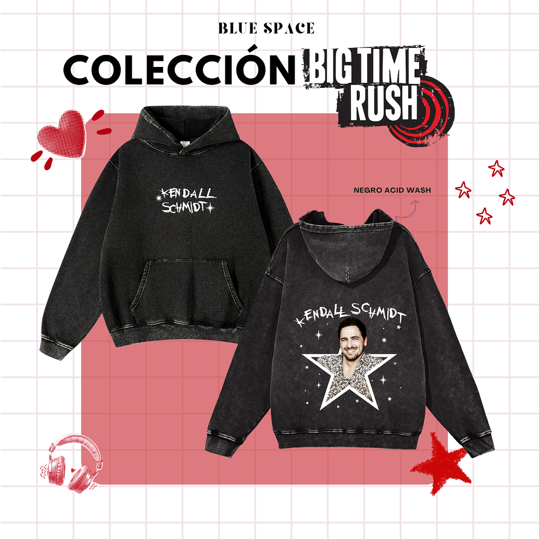 Polera BIG TIME RUSH CHILE - KENDALL SCHMIDT 11