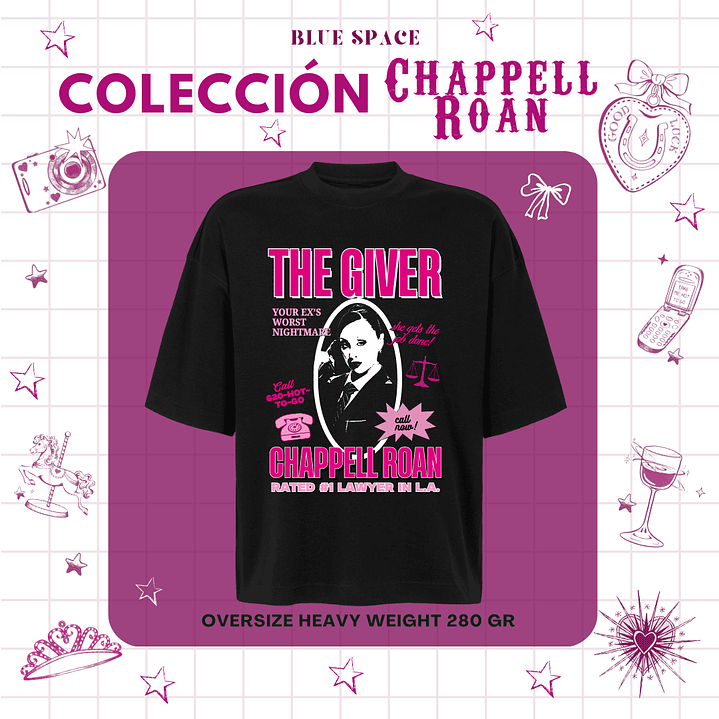 Polera Chappell Roan - THE GIVER (Lawyer ver.)  3