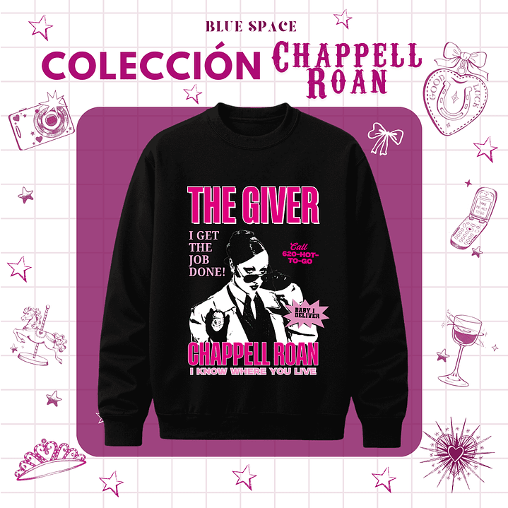 Polera Chappell Roan - THE GIVER (Detective Ver.) 8
