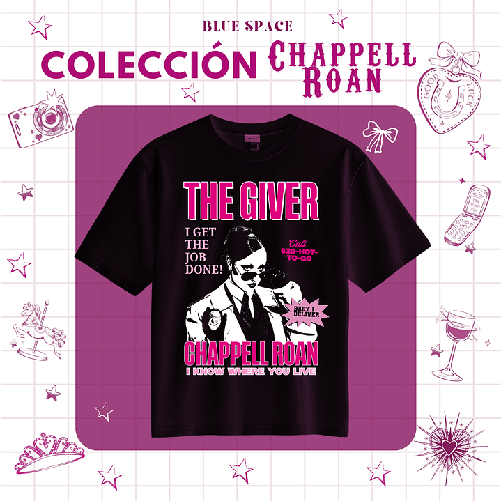Polera Chappell Roan - THE GIVER (Detective Ver.) 4