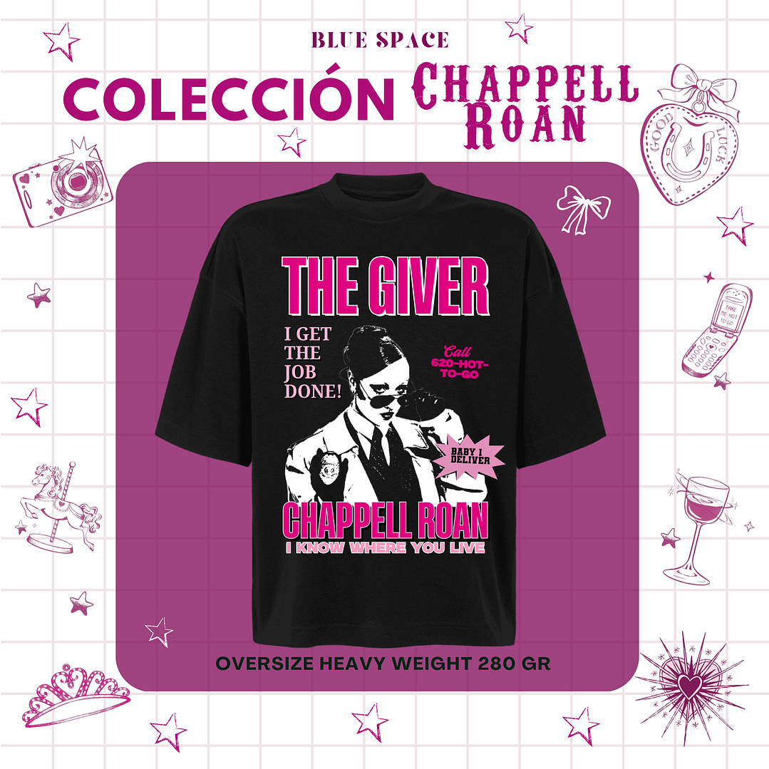 Polera Chappell Roan - THE GIVER (Detective Ver.) 5