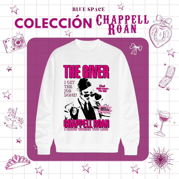 Polera Chappell Roan - THE GIVER (Detective Ver.) 12