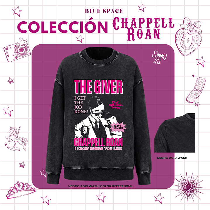 Polera Chappell Roan - THE GIVER (Detective Ver.) 10