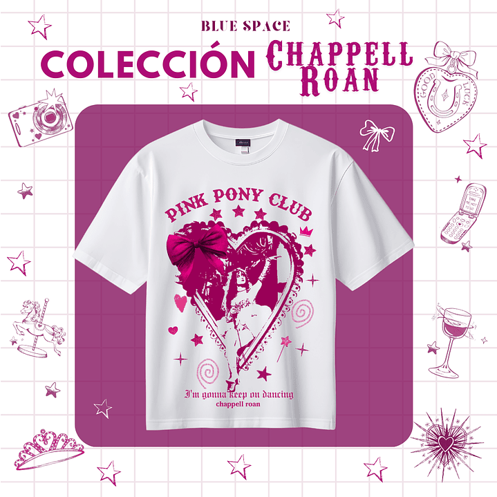 Polera Chappell Roan - PINK PONY CLUB LOLLA 26' 1