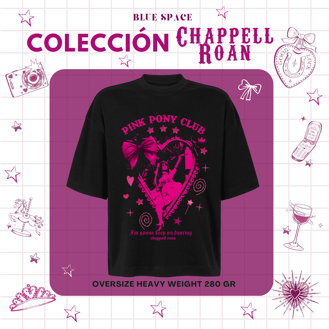 Polera Chappell Roan - PINK PONY CLUB LOLLA 26' 4