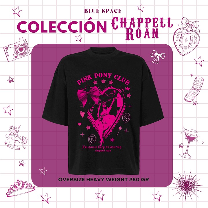 Polera Chappell Roan - PINK PONY CLUB LOLLA 26' 4