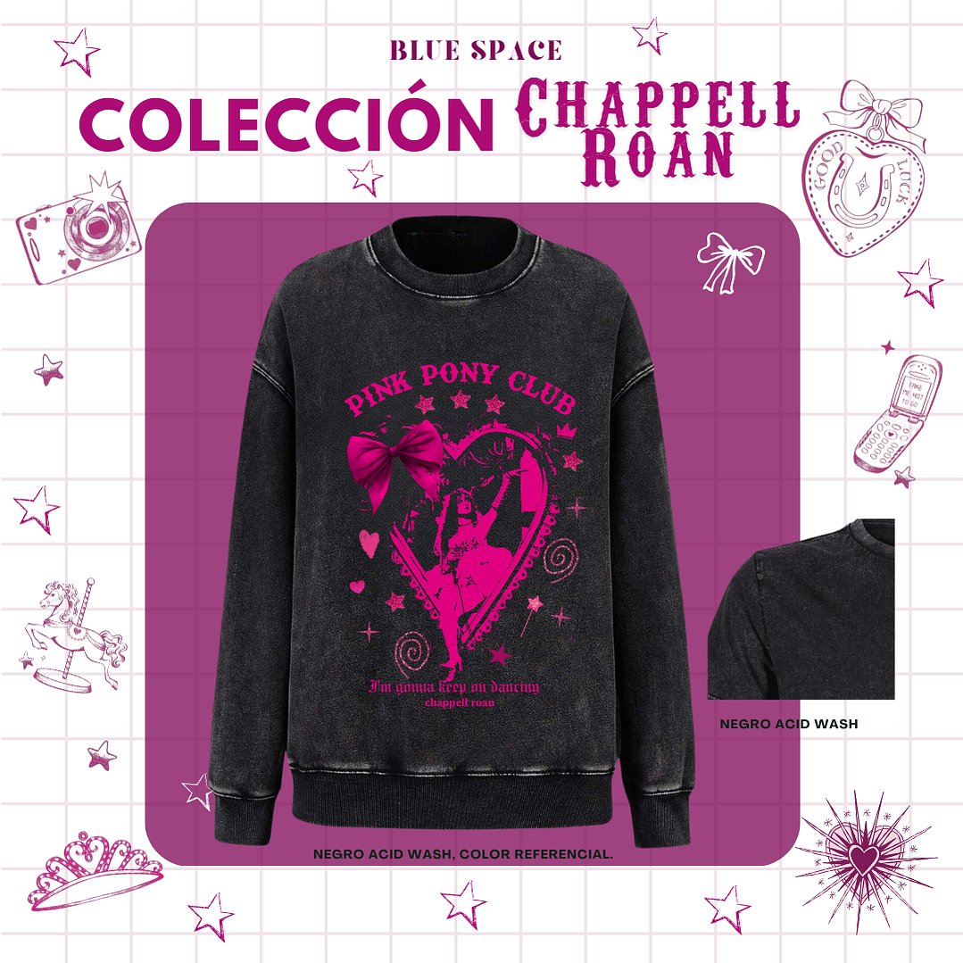 Polera Chappell Roan - PINK PONY CLUB LOLLA 26' 12