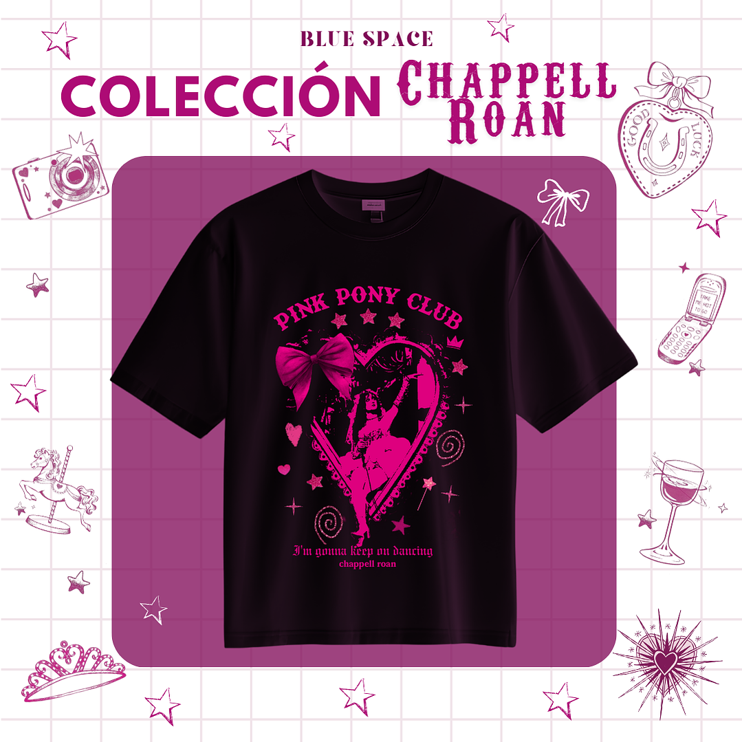Polera Chappell Roan - PINK PONY CLUB LOLLA 26' 2