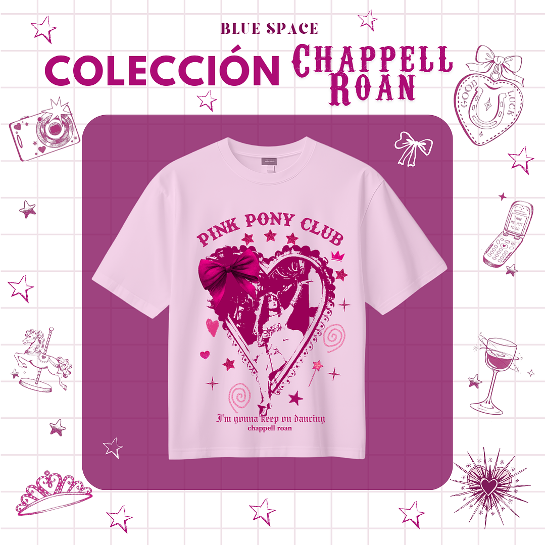 Polera Chappell Roan - PINK PONY CLUB LOLLA 26' 5