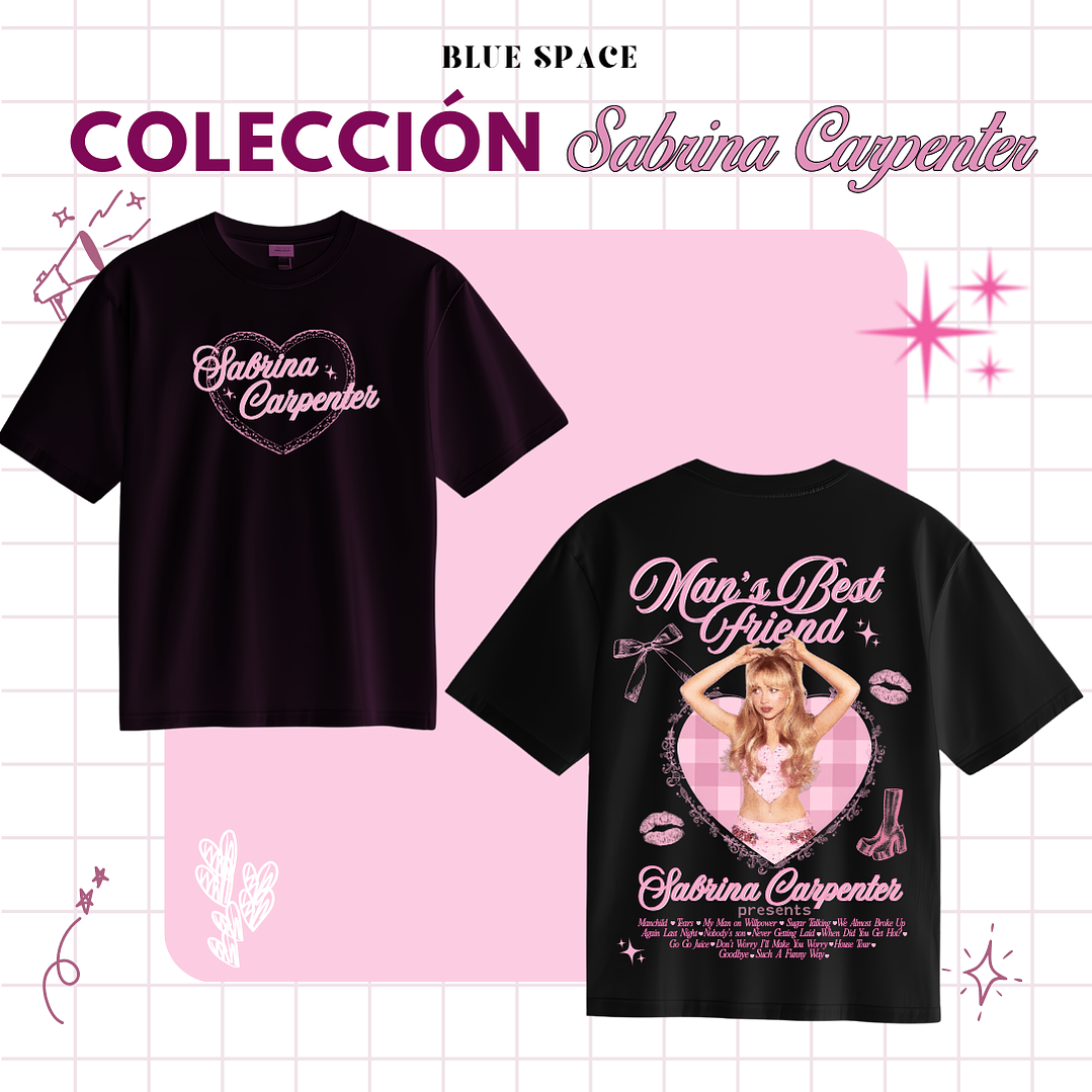 Polera Sabrina Carpenter - Man's Best Friend LOLLA 26 3