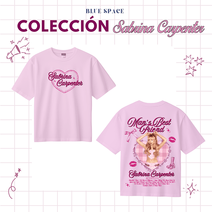 Polera Sabrina Carpenter - Man's Best Friend LOLLA 26 5