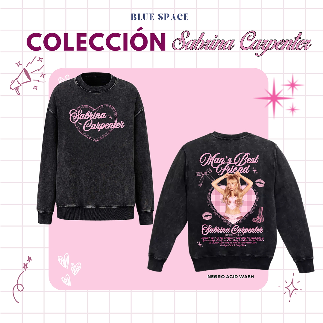 Polera Sabrina Carpenter - Man's Best Friend LOLLA 26 7