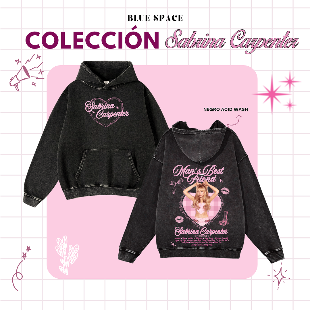 Polera Sabrina Carpenter - Man's Best Friend LOLLA 26 6