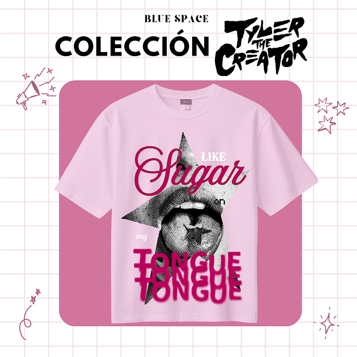 Polera TYLER, THE CREATOR - SUGAR ON MY TONGUE  4