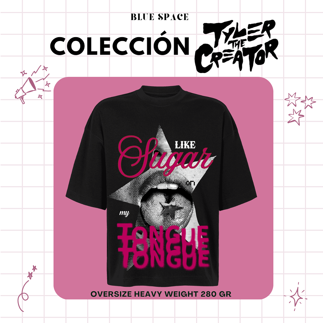 Polera TYLER, THE CREATOR - SUGAR ON MY TONGUE  3