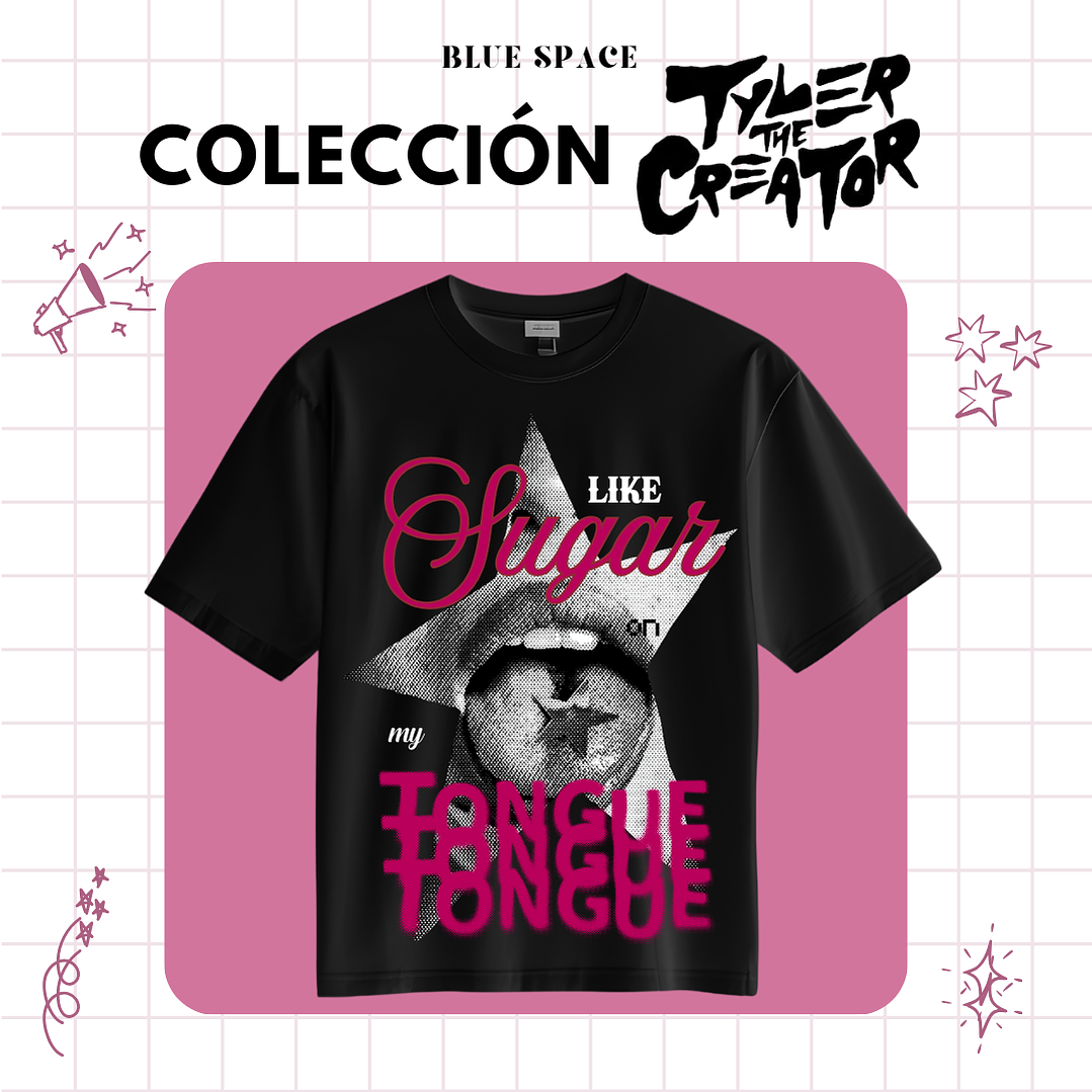 Polera TYLER, THE CREATOR - SUGAR ON MY TONGUE  2