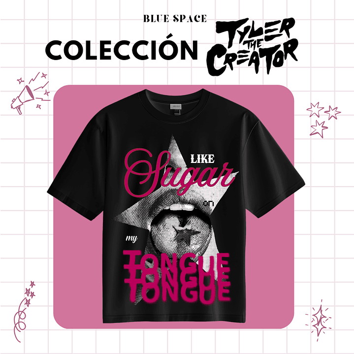 Polera TYLER, THE CREATOR - SUGAR ON MY TONGUE  2