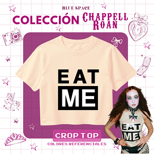 Crop Top Chappell Roan - EAT ME 